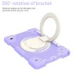 Samsung Galaxy Tab A8 10.5 2021 Purple Full Body Case with Holder & Strap - 4