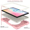 Samsung Galaxy Tab A8 10.5 2021 Pink Full Body Case with Holder & Strap - 6
