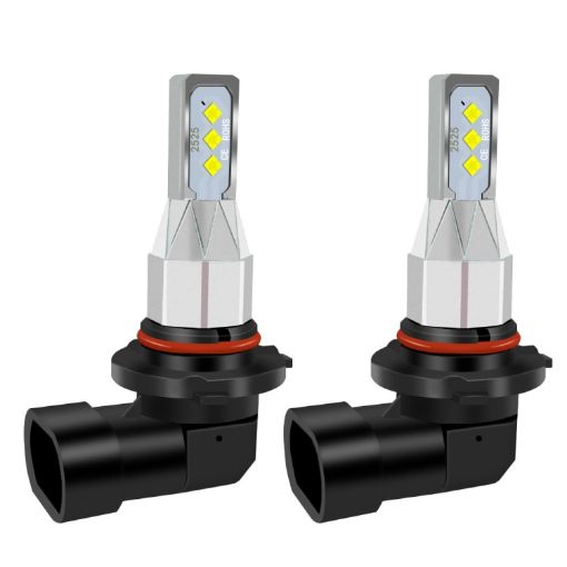 1 Pair 9006 Car LED Fog Light 12V-24V 12W 1800LM Ice Blue - 1