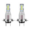 H7 Car LED Fog Light 12V-24V 12W 1800LM White - 1 Pair - 1