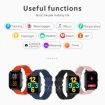 Q9 Pro Smart Watch - 1.7" HD Screen, Temp & Heart Rate Monitor (Blue) - 4