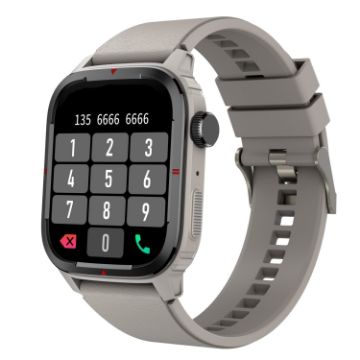 Q25 Smart Watch 1.7" TFT HD Screen, Bluetooth Calling, BP Monitor Grey - 1