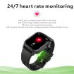 Q25 Smart Watch 1.7" TFT HD Screen, Bluetooth Calling, BP Monitor Grey - 4