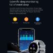 Y33 1.32" TFT Smart Watch - Bluetooth Calling & BP Monitor (Silver) - 7