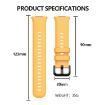 Huawei Watch Fit 2 White Silicone Band - Solid Color Replacement Strap - 5
