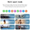 A60 Smart Watch 1.32" IPS HD Screen, Bluetooth Calling, BP Monitor Black - 4