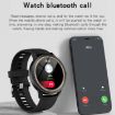 A60 Smart Watch 1.32" IPS HD Screen, Bluetooth Calling, BP Monitor Black - 5