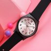 SKMEI 1760 Black Silver Quartz Watch - Stainless Steel & Silicone Strap - 6