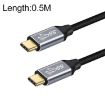 50cm 10Gbps USB-C Male to Male Charging Data Cable - 1