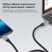 50cm 10Gbps USB-C Male to Male Charging Data Cable - 4