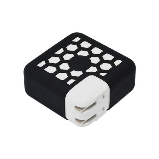 iPad Series 10W/12W Power Adapter Protective Cover - Black - 1