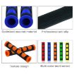 Motorcycle Handlebar Grip Covers Red - 2 PCS PVC Horn Shape Accessories - 4