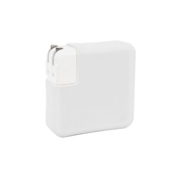 MacBook Pro 15" A1707 Touch Bar Power Adapter Cover - White - 1