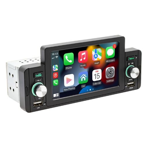 5" SWM-160C Car Bluetooth 5.1 MP5 Player with Phone Mirror Link - 1