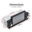 5" SWM-160C Car Bluetooth 5.1 MP5 Player with Phone Mirror Link - 2