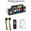5" SWM-160C Car Bluetooth 5.1 MP5 Player with Phone Mirror Link - 7