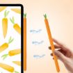 Silicone Case for Samsung Galaxy Tab S6 - Small Grapes Shape Stylus Cover - 5