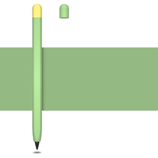 Liquid Silicone Protective Case for Honor Magic Pencil 2 - Green Grass - 1