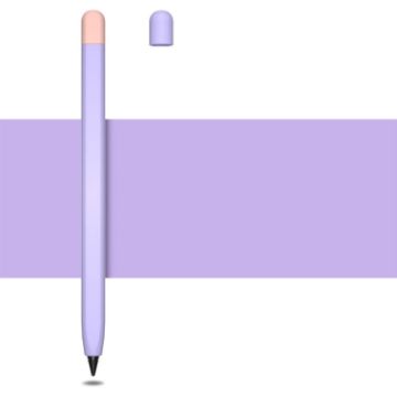 Liquid Silicone Protective Case for Honor Magic Pencil 2 - Lavender Purple - 1