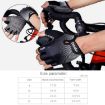 BOODUN 1096 Green Silicone Fitness Gloves, Non-slip & Breathable, Size M - 7
