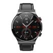 E300 Smart Health Watch: 1.32" Screen, ECG, Temp & BP Monitor (Black) - 2