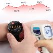 E300 Smart Health Watch: 1.32" Screen, ECG, Temp & BP Monitor (Black) - 5