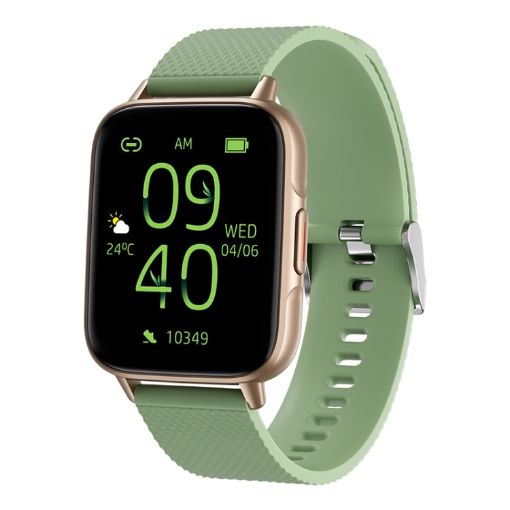 FW02 1.7" Square Screen Smart Health Watch, Heart Rate & Oxygen Monitor - 1