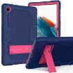 Samsung Galaxy Tab A8 10.5 2021 Shockproof Case Navy Blue Rose - 1