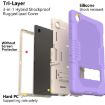 Samsung Galaxy Tab A8 10.5 2021 X200 Shockproof Case Purple - 3