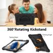 Samsung Galaxy Tab A8 10.5 2021 X200 Black Silicone PC Case - 6