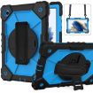 Samsung Galaxy Tab A8 10.5 2021 X200 Black+Blue Tablet Case - 2