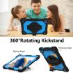 Samsung Galaxy Tab A8 10.5 2021 X200 Black+Blue Tablet Case - 6
