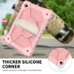 Samsung Galaxy Tab A8 10.5 2021 X200 Rose Gold Silicone PC Case - 5