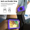 Samsung Galaxy Tab A7 Lite 8.7 SM-T220 Purple Spider King Case - 8
