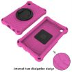 Samsung Galaxy Tab A7 Lite 8.7 SM-T220 Spider King Case Rose Red - 5