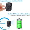 1080P Infrared Night Vision Surveillance Camera - Black - 4