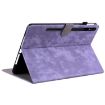 Samsung Galaxy Tab S9+ Purple Tiger Pattern Flip Leather Case - 5