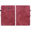 Samsung Galaxy Tab A 10.1 2016 Tiger Pattern Red Flip Leather Case - 2