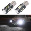 1 Pair 1156 12V 7W Car LED Fog Light - White Light - 1