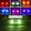 1157 12V 7W Car LED Fog Light Pair - Purple Light - 7