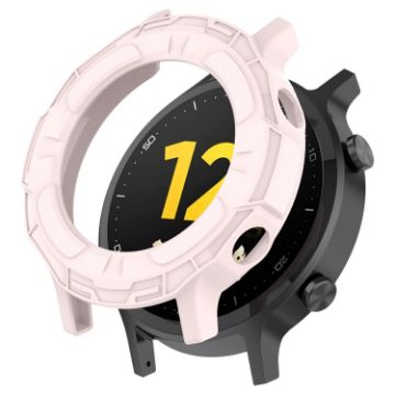 Realme Watch S RMA207 Armor Hollow TPU Case - Light Pink - 1