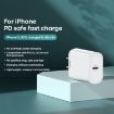 REMAX RP-U70 20W USB-C PD Fast Charger, US Plug, White - 3