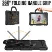 Samsung Galaxy Tab A8 Silicone + PC Case with Bracelet Holder (Black) - 3