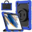 Samsung Galaxy Tab A8 Bracelet Holder Silicone + PC Case (Blue) - 1