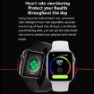 W17 Pro Max 1.9" Bluetooth Call Message Reminder Smart Watch - Black - 9