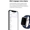 W17 Pro Max 1.9" Pink Silicone Smart Watch with Bluetooth Call & Message Reminder - 7