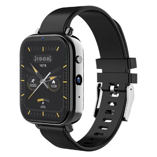 4G LTE Smart Watch Android 9.1OS 2GB+16GB, 1.75" Screen (Black) - 1