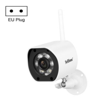 SriHome SH034 5.0MP Dual WiFi Outdoor CCTV Cam, IP66, Night Vision, EU Plug - 1
