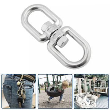 4mm 304 Stainless Steel Universal Rotating Ring for Sale - 1