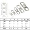 10mm 304 Stainless Steel Universal Rotating Ring for Versatile Use - 5